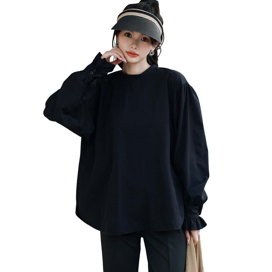 

Женский рашгард Teddy с длинным рукавом и леггинсы с разрезами, амфибийный, без капюшона, охлаждающий UPF50+, rashguard032 (Л, Черный)