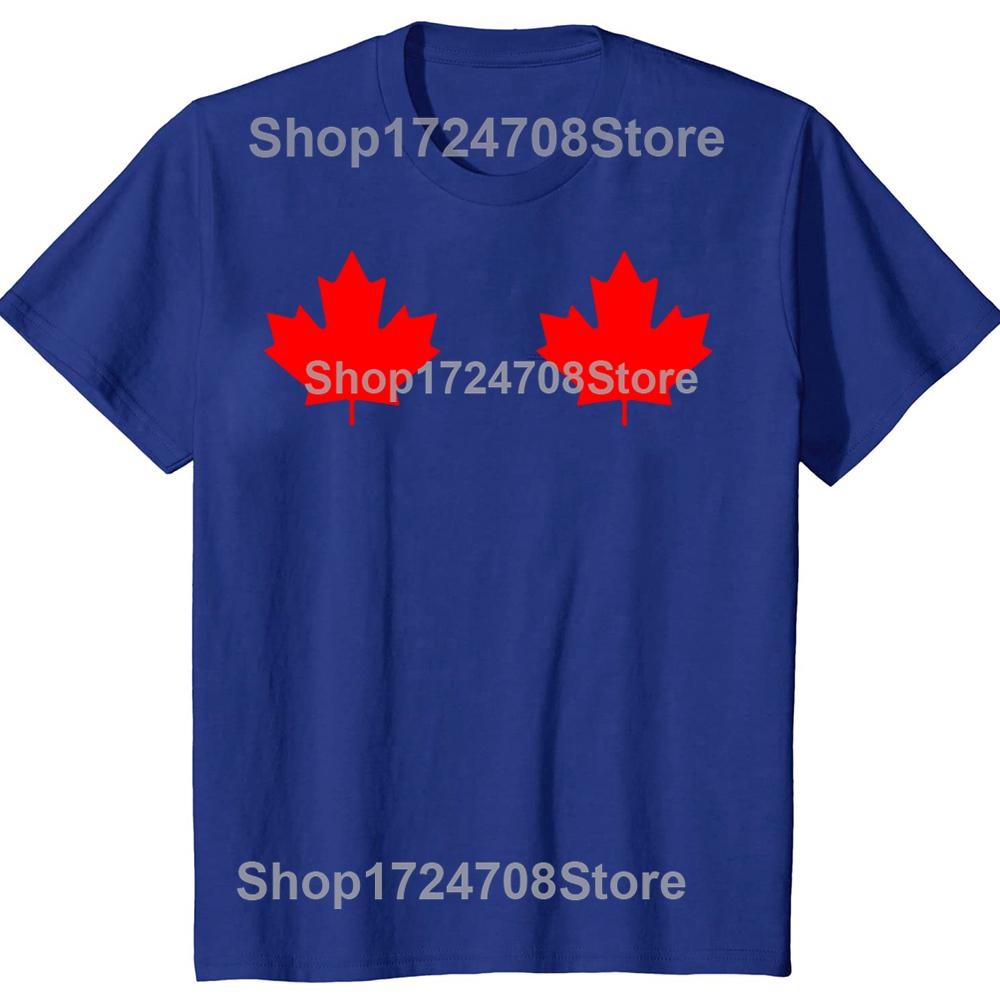 Maple Leaf Canada Day T Shirts Summer Style Graphic Cotton Streetwear Short Sleeve Canadian Flag Gifts T-shirt Mens Clothing