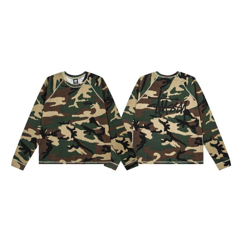 Stu American Series Graphic Raglan Sleeve Waffle Knit T-Shirt Teens
