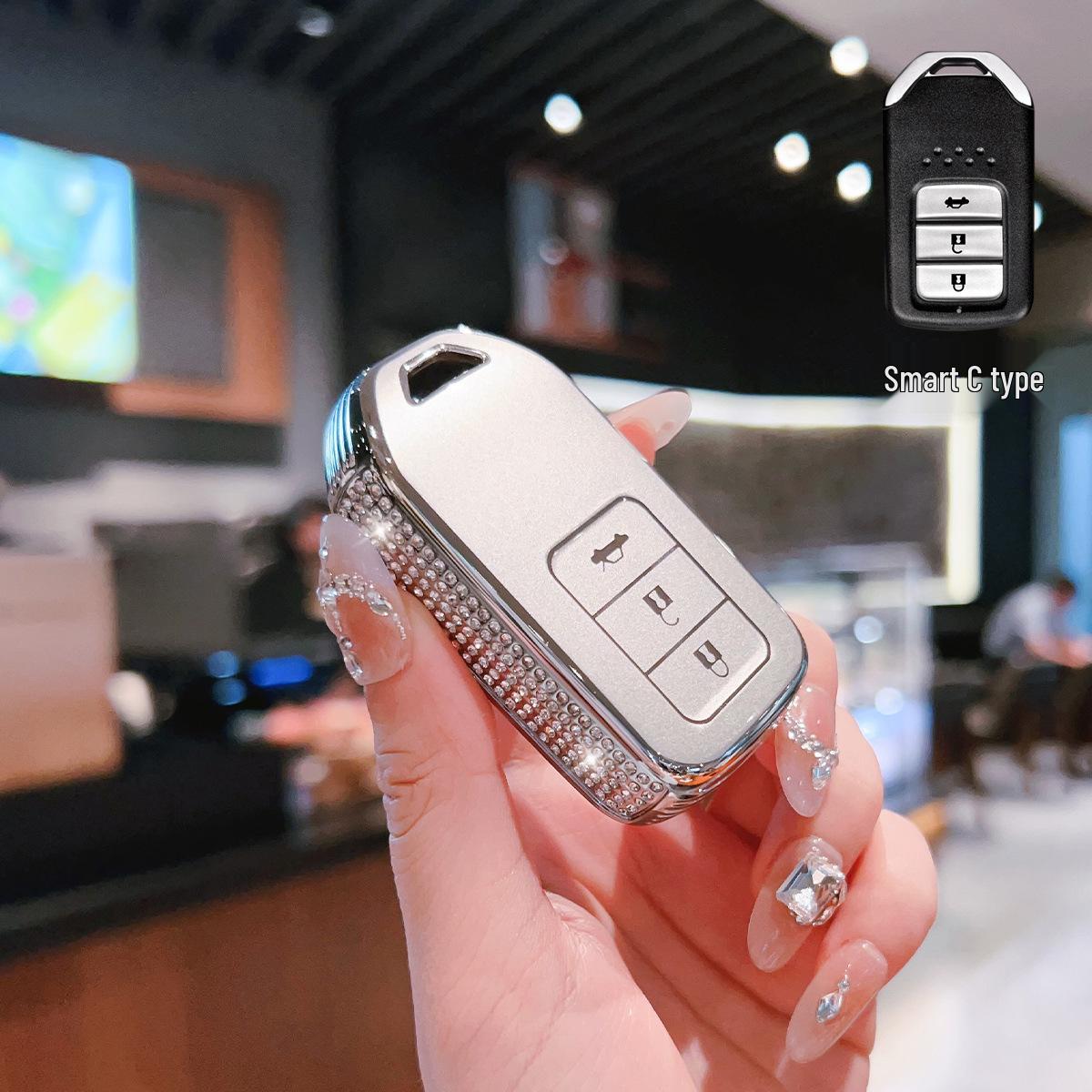 Universal Key Cover for Honda CRV, Haoying, URV, Accord, and Civic - Suitable for Men and Women