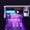 Wall Toothbrush Holder For Bathroom UV Toothbrush Organizer Toothpaste Dispenser USB Rechargeable 5 Slots Bathroom Supplies