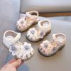 Summer Baby Girls Soft Sole Anti-slip Walking Sandals Toddler Princess Shoes