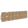 Headboard with Cabinets 3 pcs Artisan Oak Wood Based Material