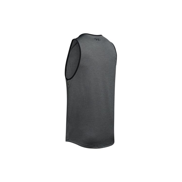 Under Armour UA Tech 2.0 Sports Training Vest Men Tops Peach Grey 1328704-013