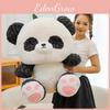 Into Panda Turn Dog Plush Toy Cartoon Stuffed Animal Doll Decoration Kids Gift