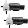 LISPHOS Universal Washer Pump Windwasher BMW Mini Cooper Cooper Replacement Mini Mini F55 F60 R60 Clubman (Set of 2)