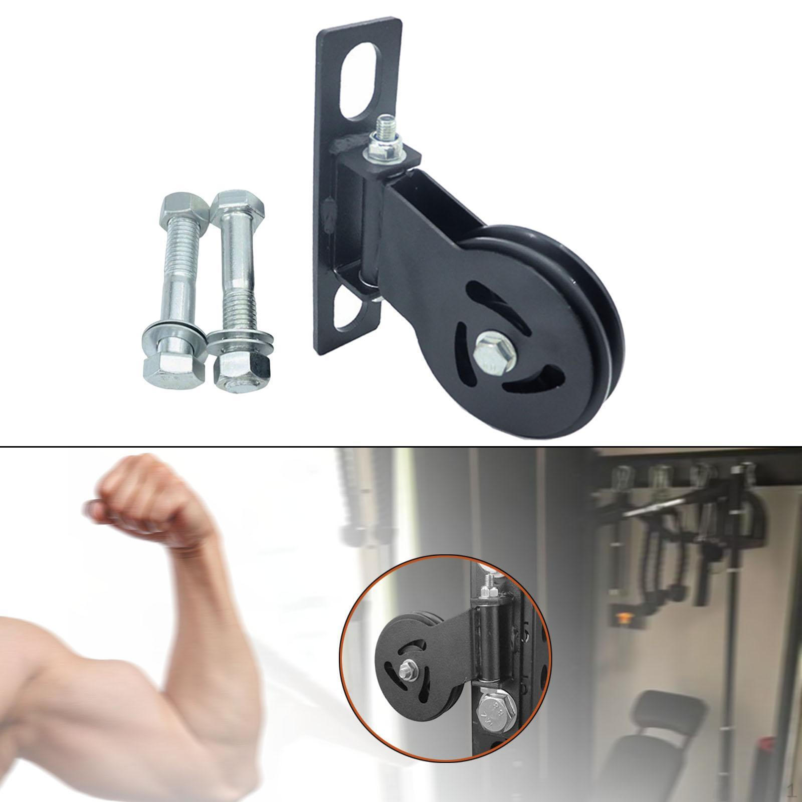 Gym Pulley Equipment Heavy Duty Fixed Wheel for Row Exercise Home