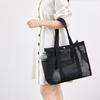 2025  Korean Beach Bag  Mesh Hollow Fitness Shoulder Bag Leisure Swimming Bag Travel Storage Washbag