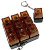 1/9 Keys Mechanical Keyboard Axis Tester  Button Keycap  Keychain Keyboard Keychain Toy Finger Keyboard Caps Toy