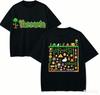 Terraria Anime Liebhaber T-Shirt Harajuku Baumwolle Neues Modell High Street Retro Mode Übergroß Unisex Heißes Produkt Klassisch Atmungsaktiv