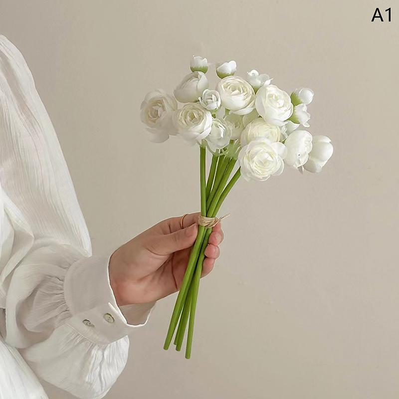 

Имитация пионов, цветы лотоса, букеты для свадебного зала, небольшие свежие украшения для дома, реквизит для фотосъемки A1