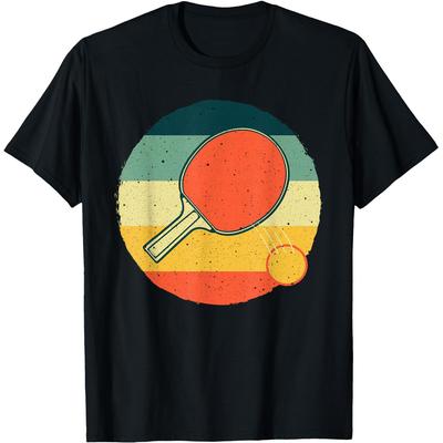 Table Tennis Design For Men Women Ping Pong Players T Shirts Cotton Humor Streetwear Tee Short Sleeve Unisex Loose Clothing