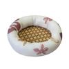 Hamster Sleeping Bed Breathable Hamster Cooling Bed Round Comfortable Hamster Nest Soft Non-Slip Bottom Small Pet Cushion Travel