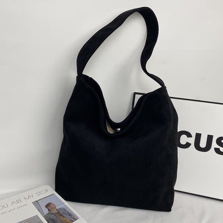 Ριγέ μονόχρωμη ευέλικτη φορητή διαγώνια τσάντα tote γυναικεία τσάντα