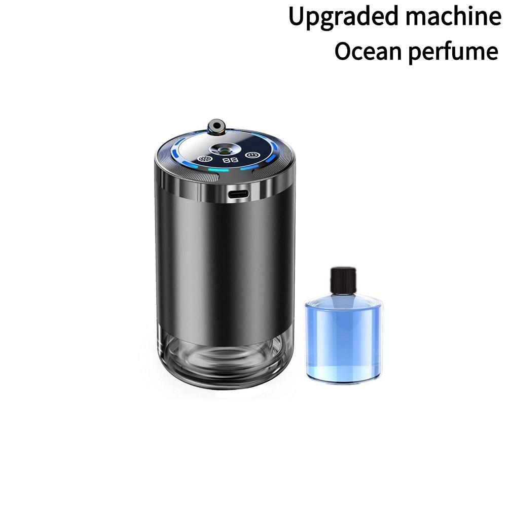 Smart Car Air Freshener Rechargeable Car Aroma Diffuser 5 Modes Adjustable Intelligent Fragrance Humidifier Auto Odor Eliminator