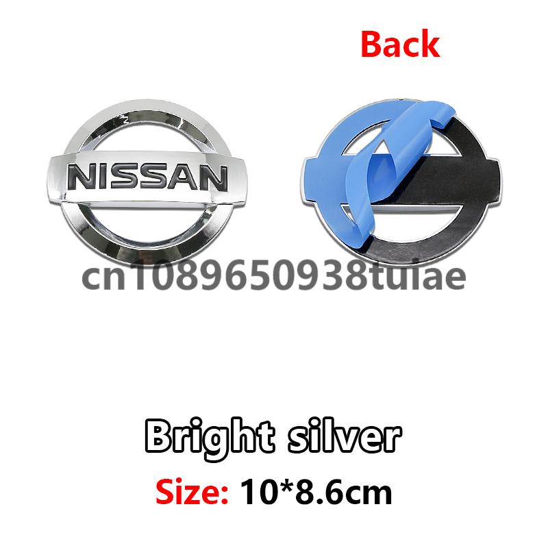 1 Stück Vorder- und Rückseiten-Logo-Plakette Aufkleber Nissan Qashqai X-Trail Kicks Navara Juke Leaf Micra Patrol Maxima Murano ulsar Altima