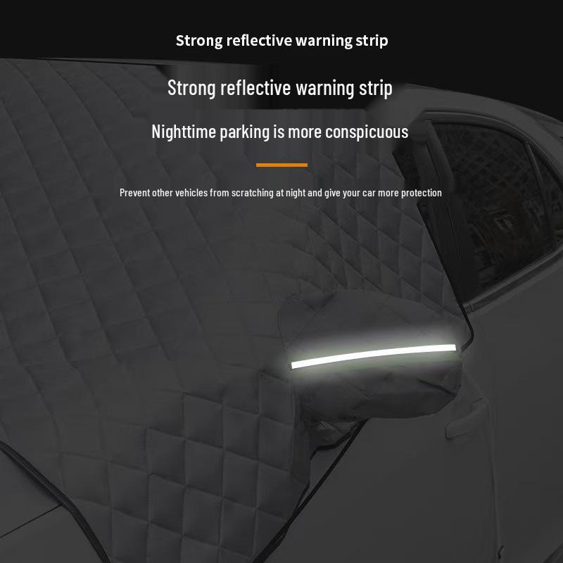 Thickened Winter Windshield Cover: Anti-Freeze, Anti-Frost, Sun Protection & Heat Insulation