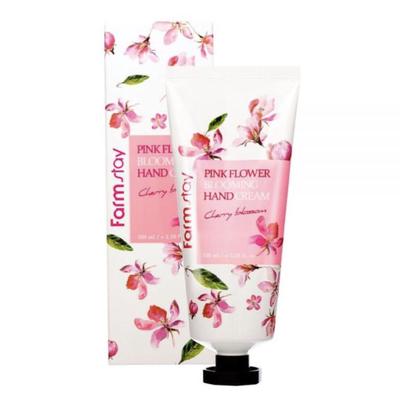 Creme de Mãos Pink Flower Blooming Flor de Cerejeira 100ml (3 Opções)