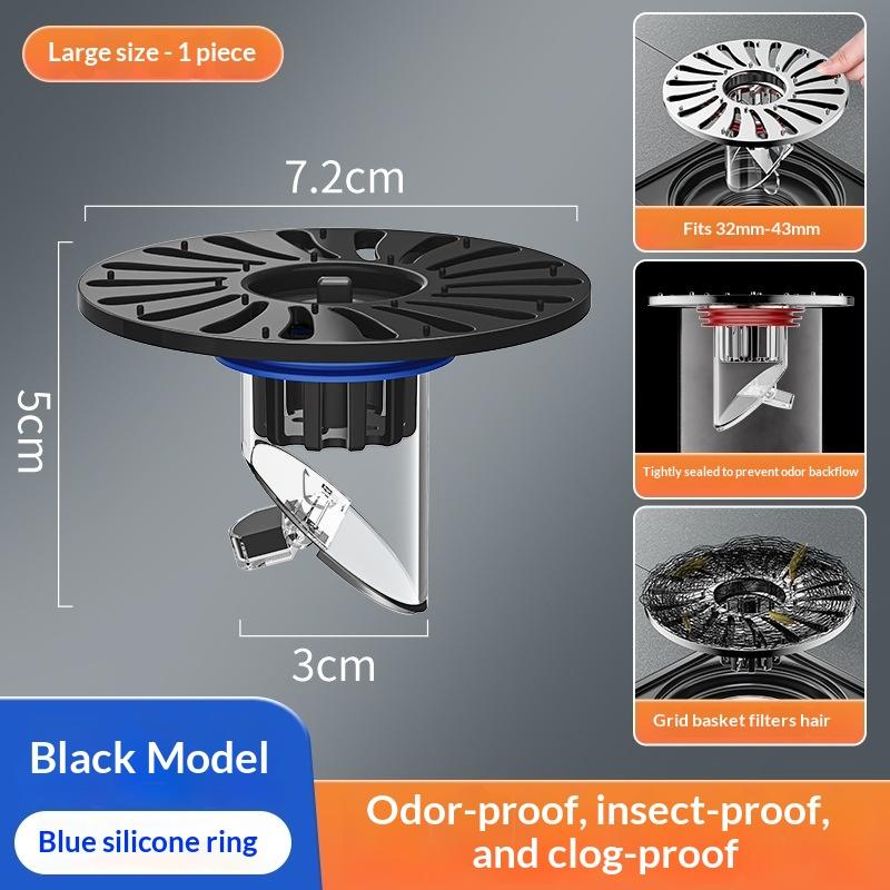 New Anti Odor Floor Drain Core Removable Insect Prevention Drain Cover Colander Shower Drainer Kitchen Bathroom Accessories