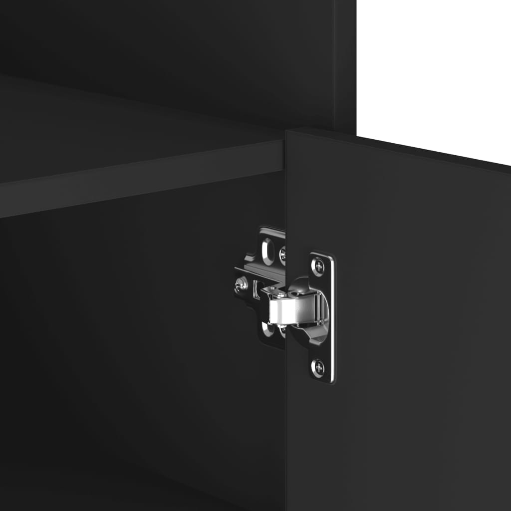 Sideboard Black 45 x 35 x 75 cm Particleboard