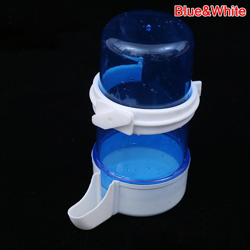 High Quality 1Pc Bird Feeder Plastic Food Water Feeding Automatic Drinker Parrot Pet Dispenser Drinking Cup Bowls Parrot Cage