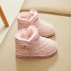 Children's Snow Boots Baby Cotton Velvet Soft Sole Soft Surface Thickened Boys and Girls Cotton Shoes Manufacturers Wholesale