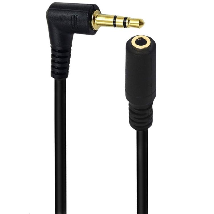 Wide Compatibility 3.5mm Male to Female Audios Adapter 3.5mm Right Angle Audios Adapter for Various Audios Equipment