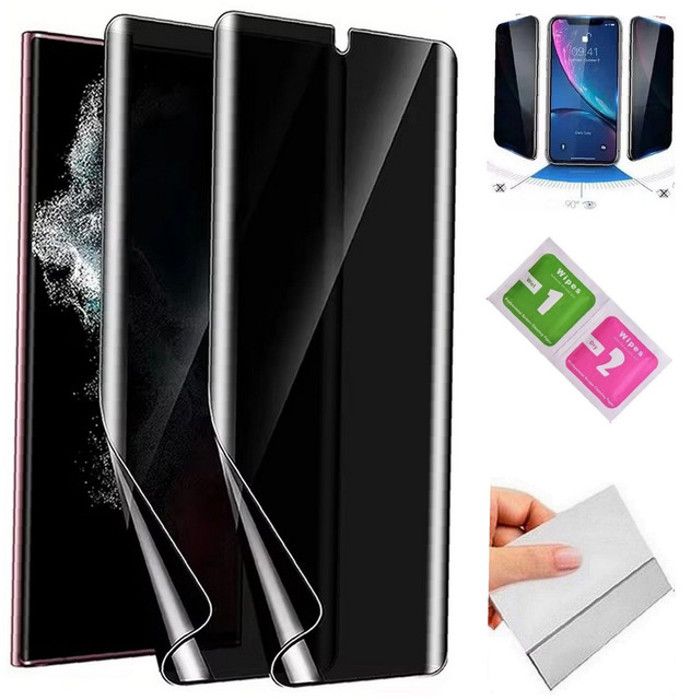 Film de protection - Vivo - iQOO Z6 - Anti-espion - Résistant aux rayures - Installation facile