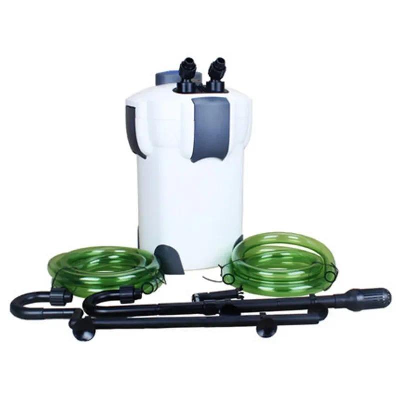 Fish Tank Cylinder Filter Bucket Aquarium Water Algae Purification External Filter Ultra-quiet Biochemical Filter Barrel