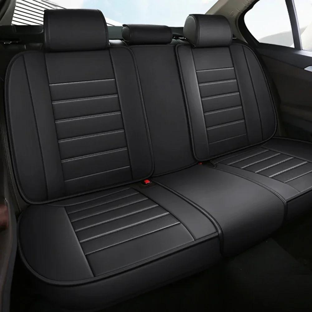 Full Set Car Seat Covers  Front&Rear Split Bench Protector Four Season Universal Fit Most Car SUV Car Accessories