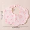 1 Stück Baumwolle Weiche Baby-Lätzchen Einfarbige Kleinkind-Lätzchen Neugeborenen-Spucktücher Bandana-Schal für Kinder Jungen Mädchen Fütterungs-Speichelhandtuch