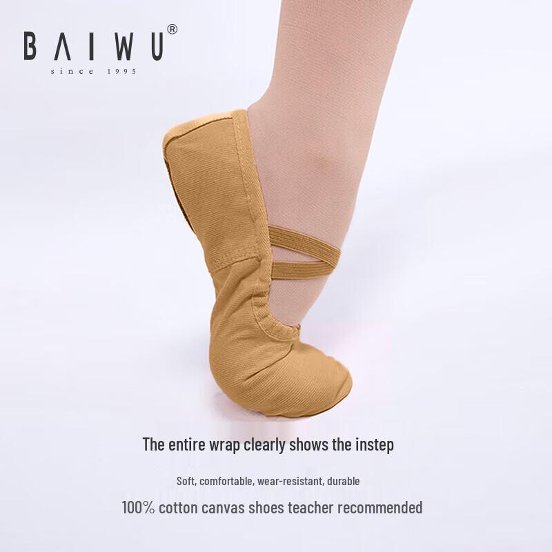 

Kids & Women s Soft-Sole Ballet Dance Shoes 35