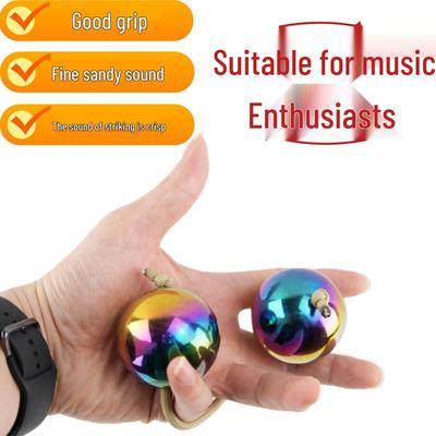 Rhythmus-Shaker: 50mm Edelstahl Asalato Perkussionsball