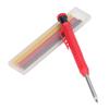 Woodworking Marking Pen 2.8mm Tungsten Carbide Tip Multifunction Scribing Tool with Refill3 Color