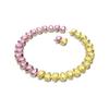 Swarovski Millenia Two-Tone Design Crystal Necklace Women Necklace Pink Yellow 5616734