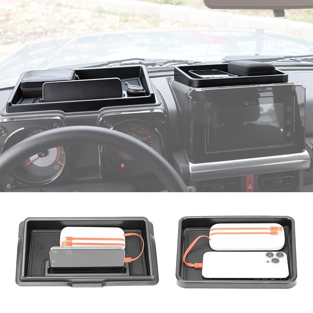Dashboard Organizer Passenger Handle Storage Tray Cup Holder for Suzuki Jimny 2019-2026 Tidying Box Car Interior Accessories