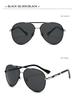 Men's Vintage Aviator Sunglasses: Polarized, Myopia-Ready, Trendy Driving Shades (Model 8851)