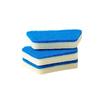 Creative Trapezoidal Bathroom Sponge Brush with Long Handle for Cleaning Bathtubs, Walls, Tiles, Floors, and Glass Doors.