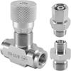 3/8 Inch Port Size Hydraulic Flow Control Valve  For 1-2 Ton Mini Excavator