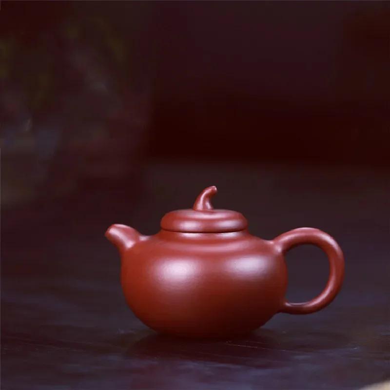 Household Filter Tea Pot Drinkware Portable Purple Clay Teapots Handmade Tea Set Kettle Travel Drinkware 170ml