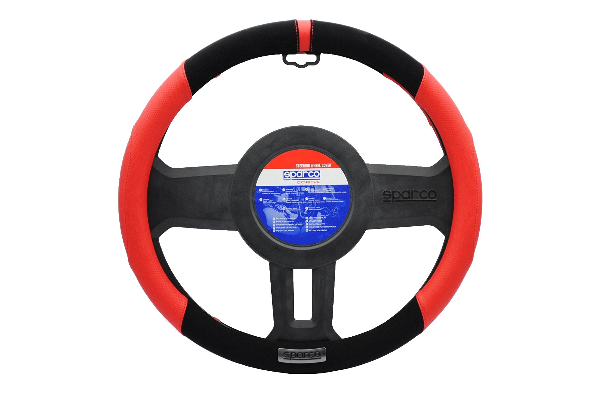 

Steering Cover S Size Red SPARCO-CORSA SPS103RDJ_S
