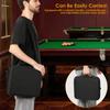 16/17 Holes Pool Ball Carrying Case Portable Billiard Balls Bag with Handle and Adjustable Shoulder Strap Pool Ball Storage Bag
