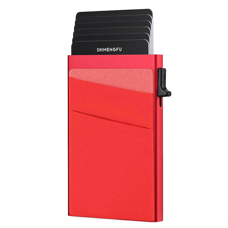 2023 Men's Ultra-Thin Aluminum RFID Card Holder Wallet
