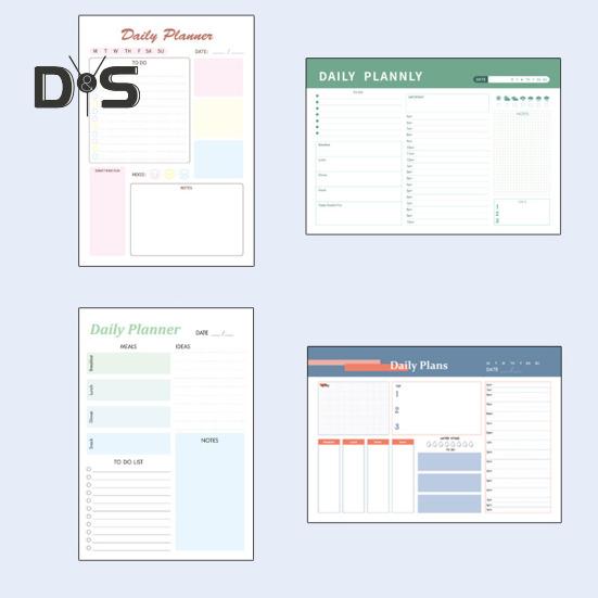 Meal Planner Notebook Balanced Diet Planner Shopping List Plan Weekly Meals Effortlessly Double Magnets Planning Pad Kitchen Life Tool