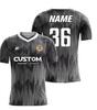 Breathable Men's Short Sleeve Football Jersey Top Digital Sublimation Printing Training Uniform Football Shirt Men's