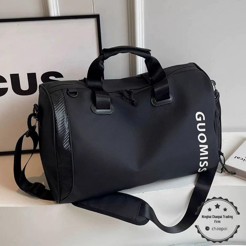 Unisex Large Travel Bag with Wet/Dry Compartments: Lightweight for Sports, Fitness, and School