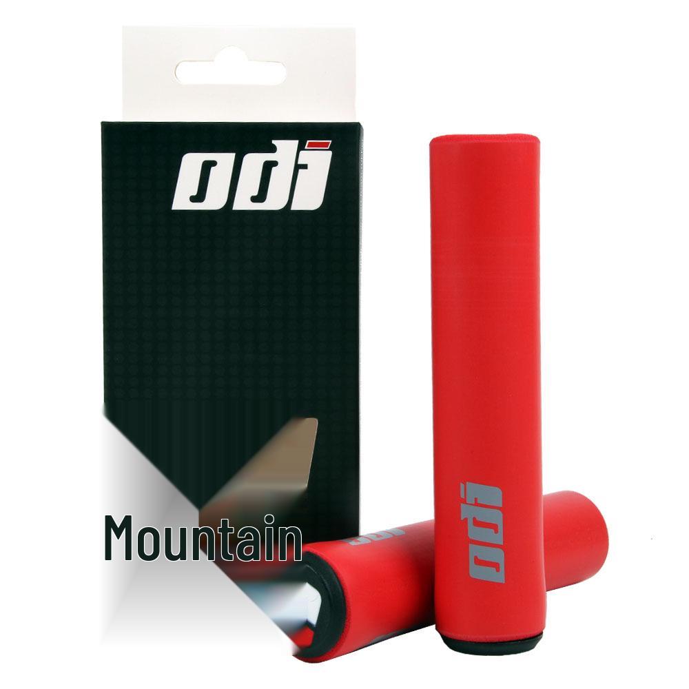 Ultra-light USA ODI Silicone Mountain/Road Dirt-Resistant Bike Handlebar Grips - Shock Absorbing, Foldable Design