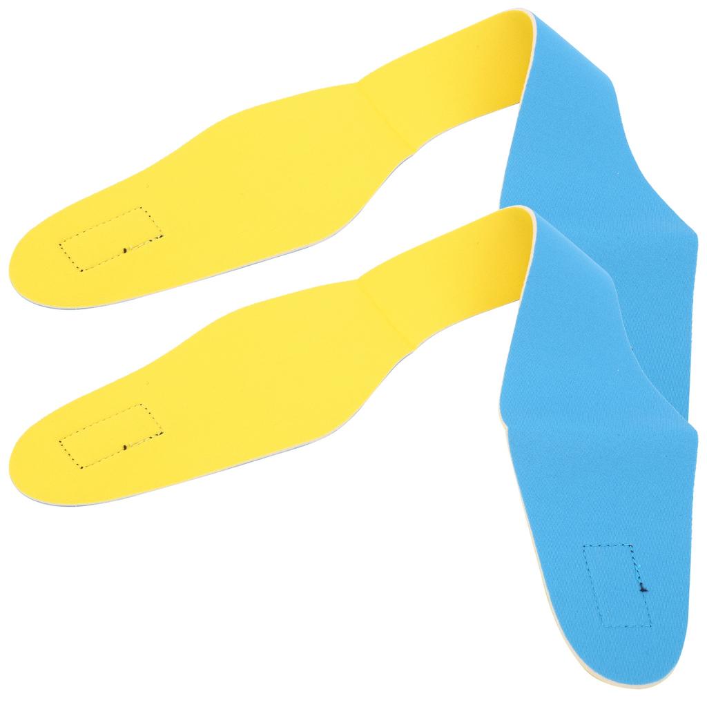 2 Stück Wasserdichtes Ohrstirnband Yoga Haarband Tauchen Ohrenschutz Haarband für Sport Blau