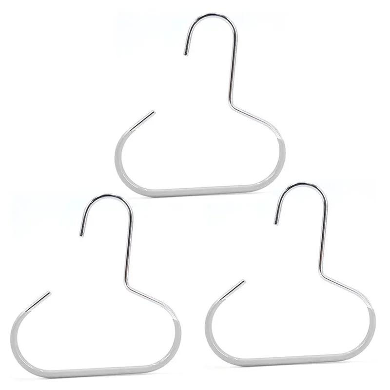 Durable Circle Ring Hat Hanger Non-marking Non-slip Hat Storage Hook Scarf Towel Tie Hanging Rack Wardrobe Accessory Organizer