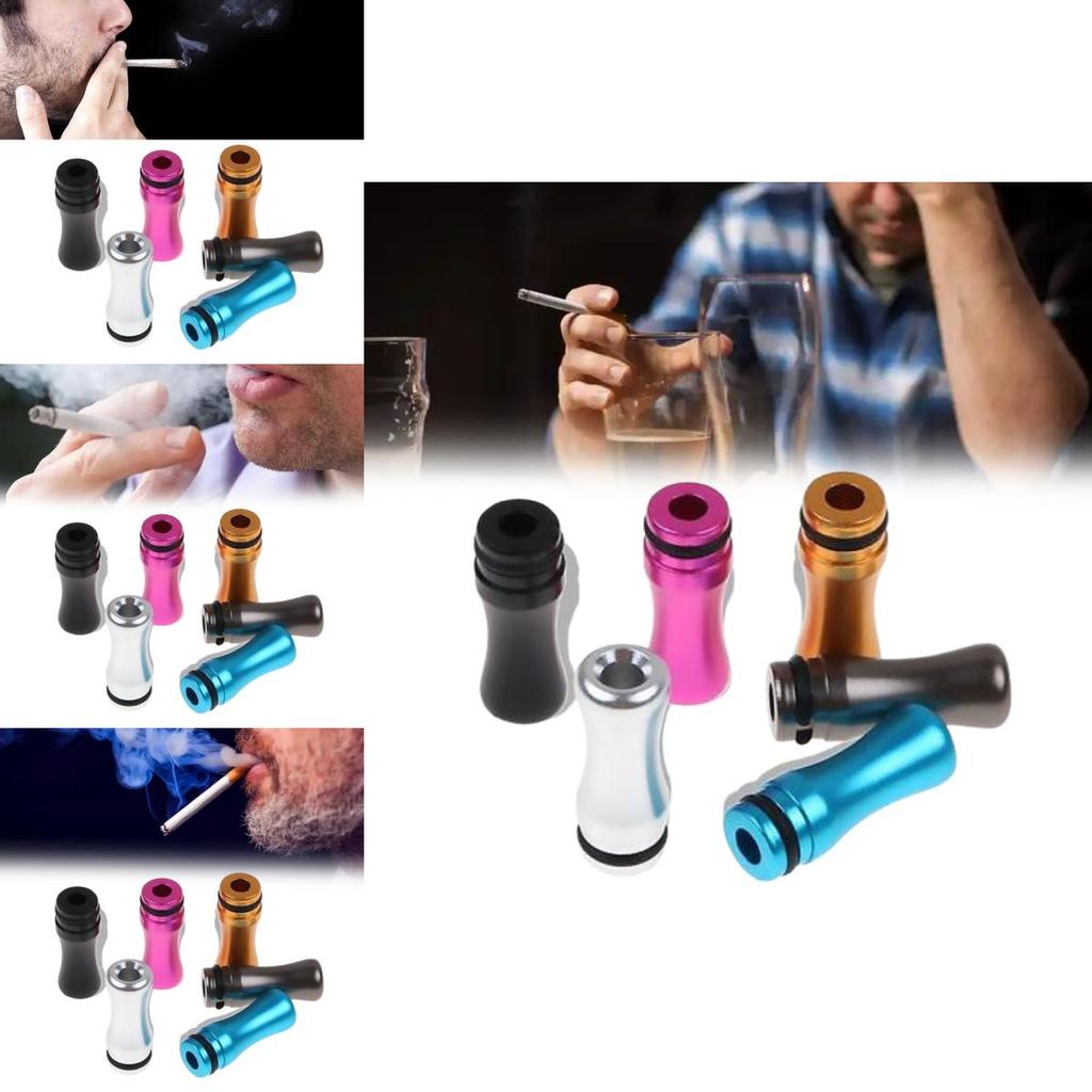 Metal Cigarette Mouthpiece With Color Variations For Smoking Enthusiasts And Home Decor